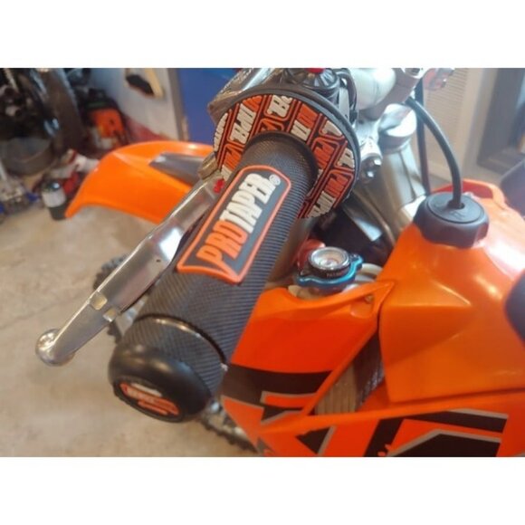 7/8" Motorcycle Hand Grips Oil for Dirt Bike ATV Pit Bike Used Rubber Bar End - Picture 1 of 1